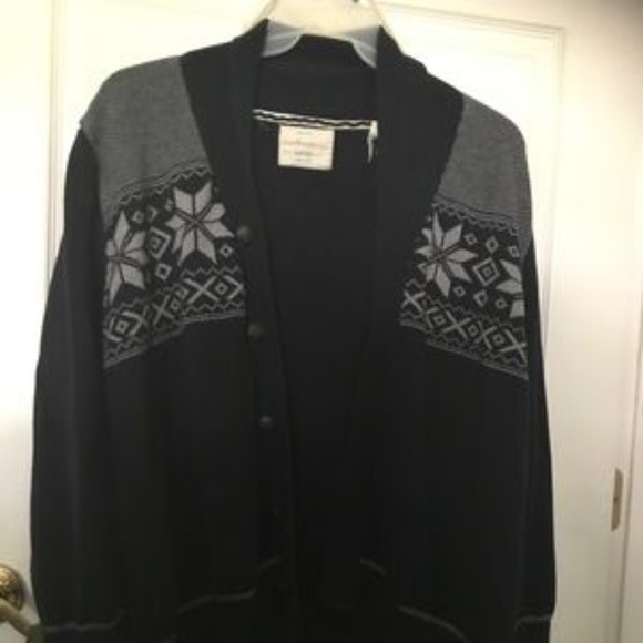 Sweaters - 2XL/XXL - Black/Dark Green Winter Sweater